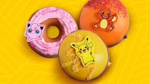 Las nuevas donas de Pokémon que vas a querer probar