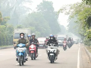 Indonesia warns against starting open blazes as haze from wildfires spreads to Malaysia