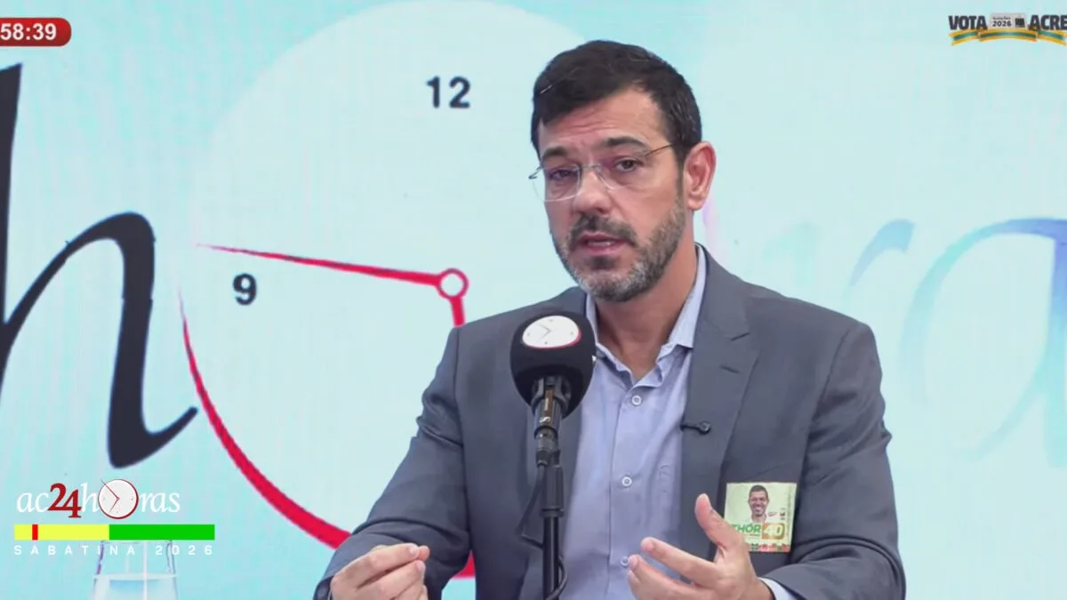 Thor Dantas diz que pandemia motivou decisão de disputar o Governo do Acre