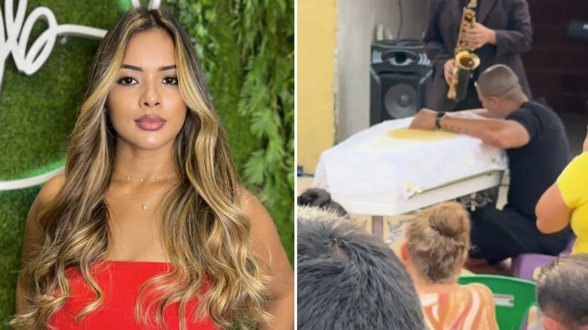 Acusado de jogar mulher do 10º andar solto pela Justiça foi ao velório da vítima e chorou abraçado ao caixão