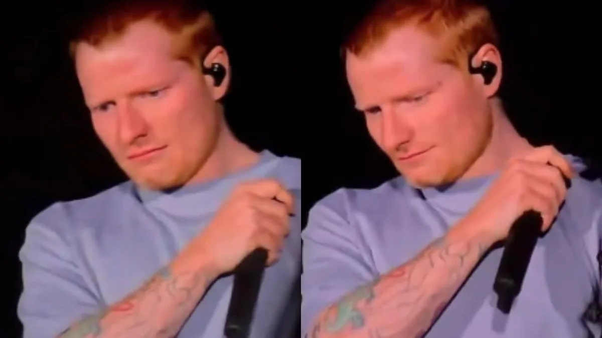 Ed Sheeran Cries, Says Gaza Situation "Unjustifiable", Doesn't Mention Israel