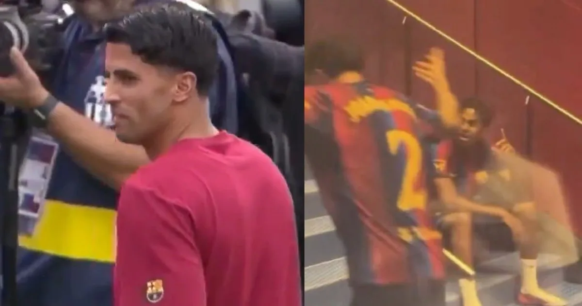 No lo presentaron en la Joan Gamper y se volvió al vestuario: el enojo de uno de los refuerzos del Barcelona