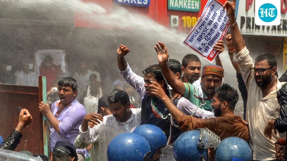 From Gandhi Maidan to chaos: Bihar students clash with police amid BPSC row