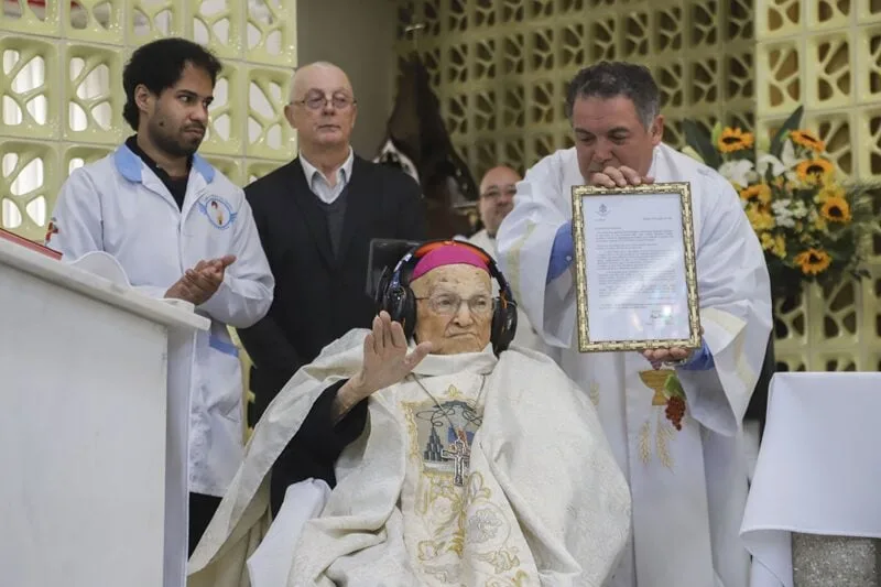 Missa em Curitiba celebra os 100 anos de Dom Pedro Fedalto