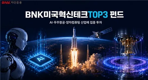 BNK운용, '미국 AI·우주항공·양자컴퓨팅 투자' 펀드 출시