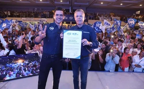 Jorge Romero entrega nombramientos a coordinadores del PAN en Tamaulipas; apuestan por "Chucho" Nader para recuperar Tampico
