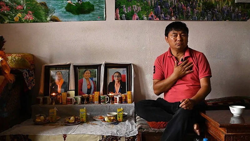 A village in mourning after Nepalese floods