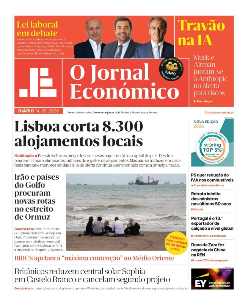 Lisboa corta 8.300 alojamentos locais. Leia aqui o JE Diário
