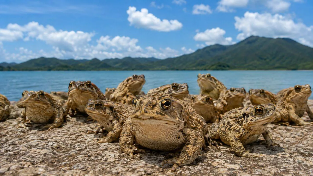 Japan moved 10 cane toads to Ishigaki. Decades later, they evolved to 20,000