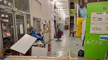 Un bâtiment de l'université de Nantes évacué par la police, après plusieurs jours d'occupation par des manifestants