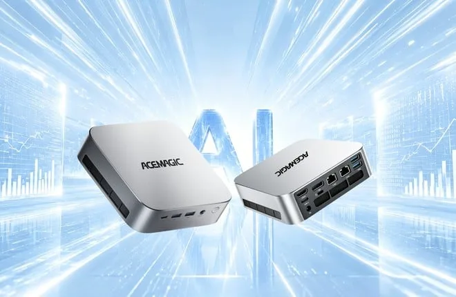 Acemagic lança mini PC F2A com poder de IA gigante para criadores de conteúdo