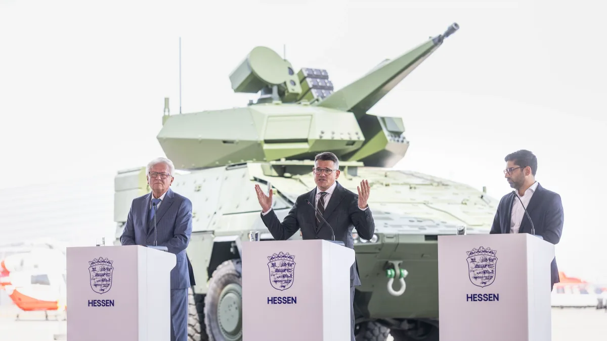 Rüstungsindustrie in Hessen: Rheinmetall schafft in Kassel rund 1000 neue Arbeitsplätze