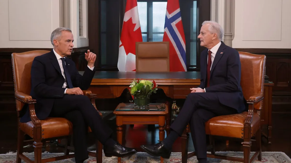 Carney touts Arctic alliance with Norway during PM's visit to Ottawa, amid Russia threat
