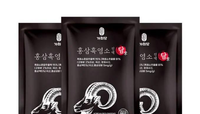 더위로 허해졌다면, 홍삼까지 넣은 흑염소 30포 1만6000원 초특가