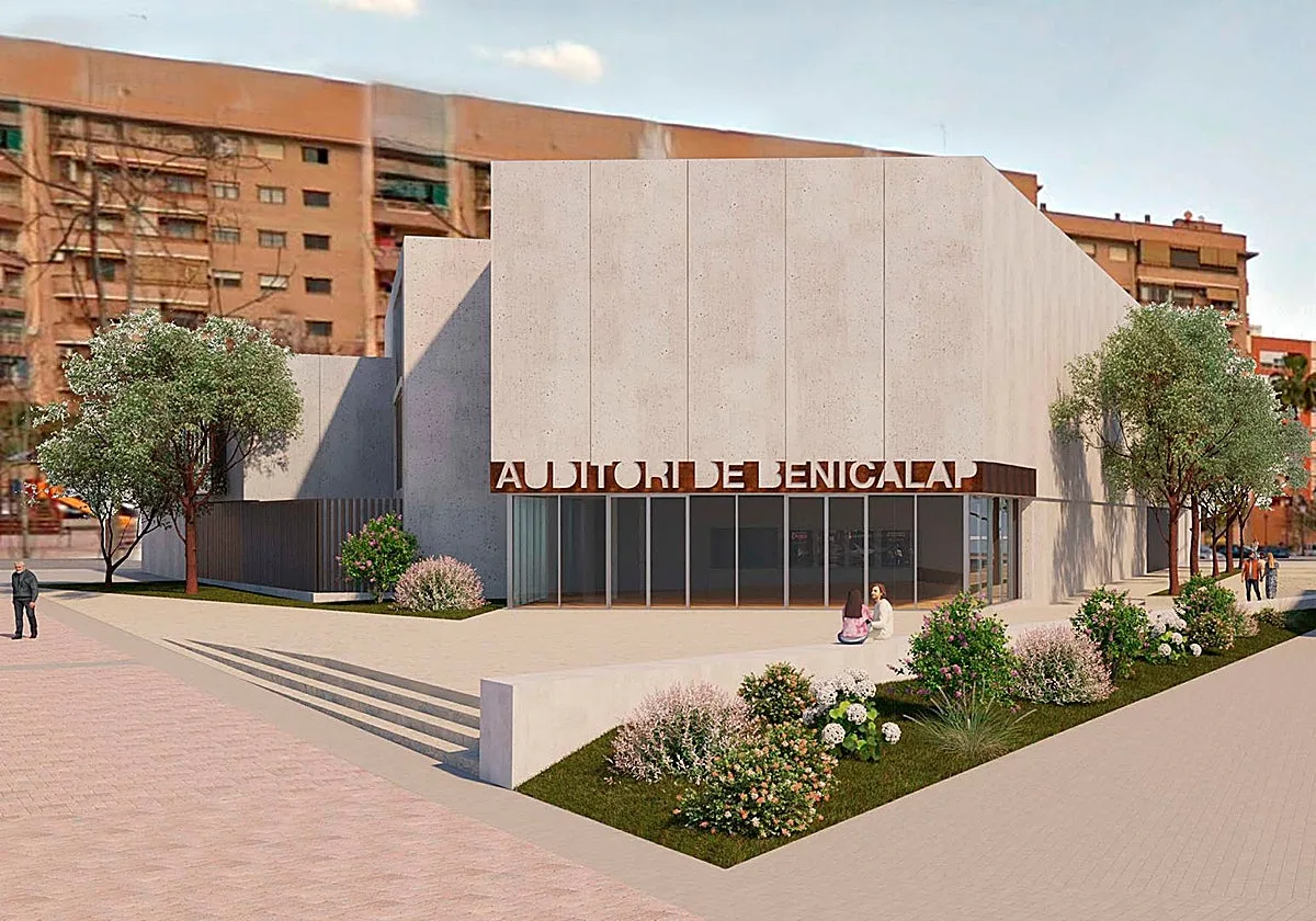 Así será el nuevo Auditorio de Benicalap en Valencia: aislamiento acústico y aforo para 425 personas