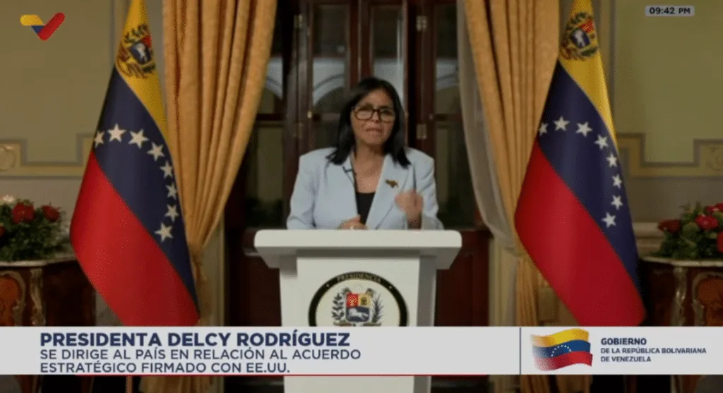 Delcy Rodríguez: Venezuela conserva la propiedad y la soberanía sobre sus recursos