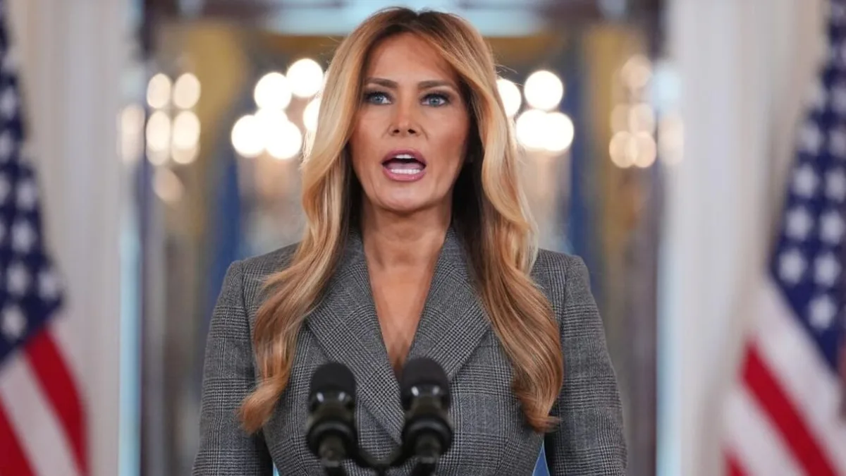 "I Heard You Missed Me": Melania Trump Jokes About Month Out Of Spotlight