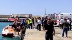 Boat carrying some 270 people capsizes off northern Cyprus, local media report
