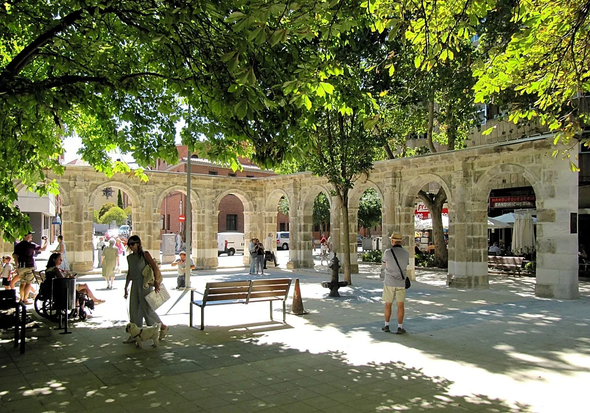 La arquería del siglo XVII que rescataron los vecinos de Valladolid