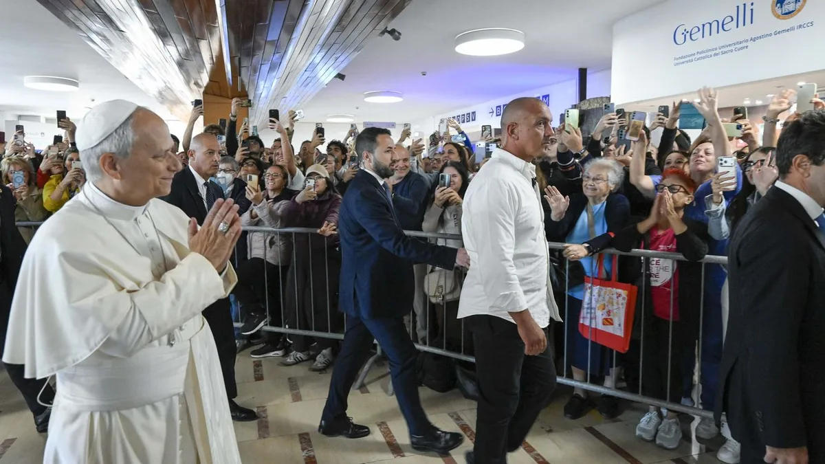 A welcome recovery milestone for Pope Leo after cancer surgery