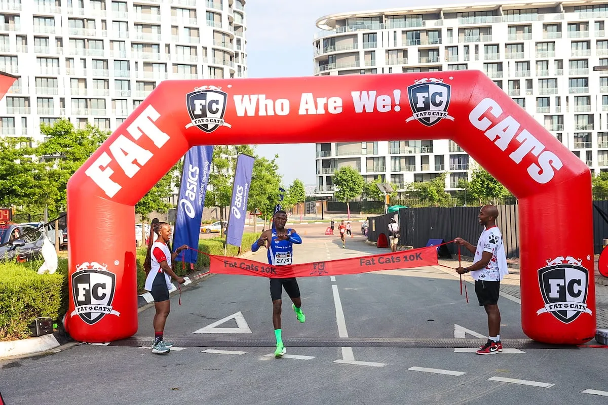 Newbies Matshabe, Borura claim honours at Fat Cats race