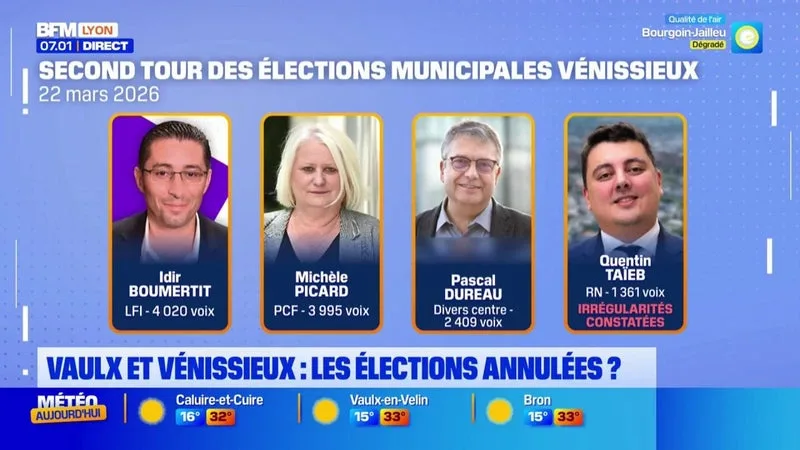 Les habitants de Vaulx et Vénissieux bientôt de retour aux urnes ?