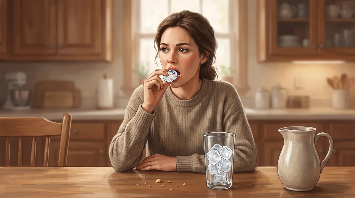 Pagofagia: por qué el hábito de comer hielo puede ser una señal de alerta