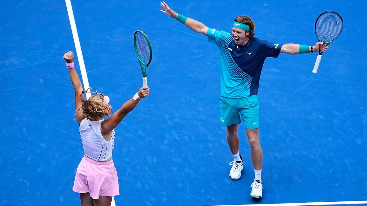 Мирра Андреева и Андрей Рублев вышли в полуфинал US Open в миксте