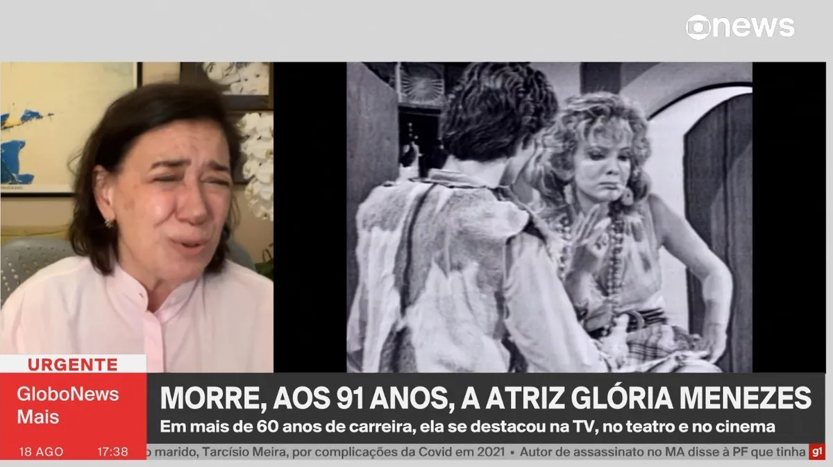 'Que dia difícil. Nossas referências estão indo embora', lamenta Lilia Cabral sobre mortes de Glória Menezes e Laura Cardoso