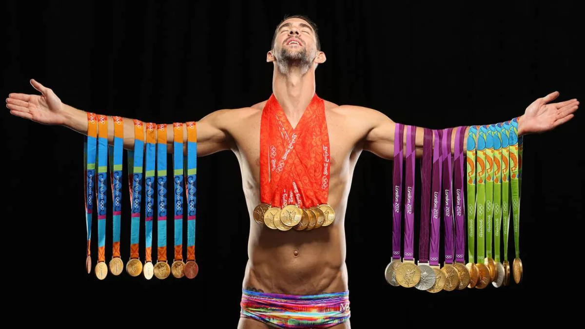 Michael Phelps had ADHD as a child; he went on to win 23 Olympic gold medals