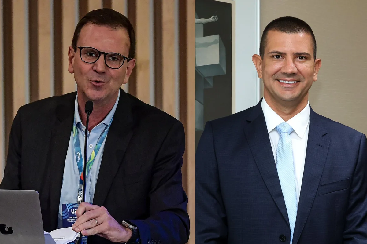 Eleição no Rio: As apostas de Eduardo Paes e Douglas Ruas em estreia na TV