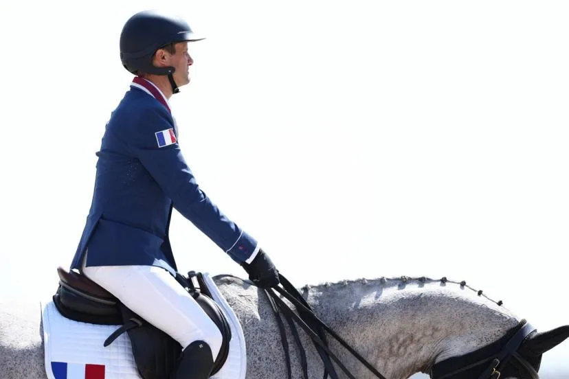 Nicolas Touzaint sixième à l'issue du dressage du concours complet des Mondiaux d'équitation