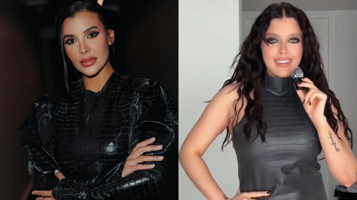 Charlotte Caniggia y Sofi Gonet eligieron el efecto croco: una con cuero y otra con látex