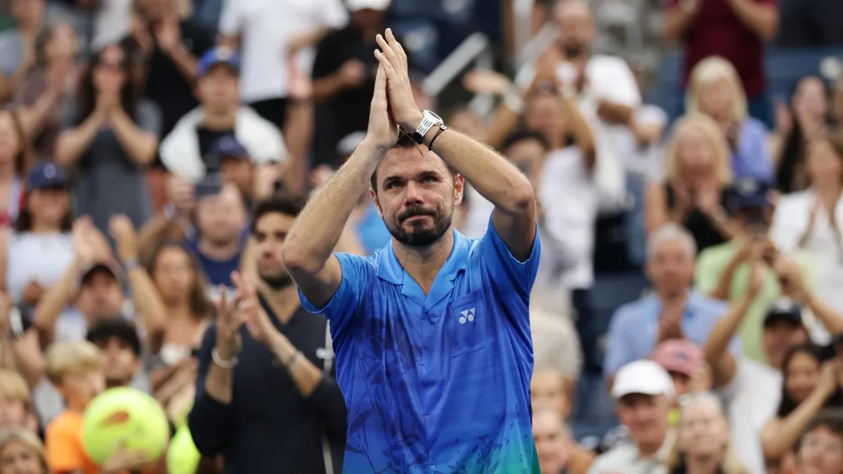 Wawrinka’s Grand Slam career ends with loss to Berrettini at US Open
