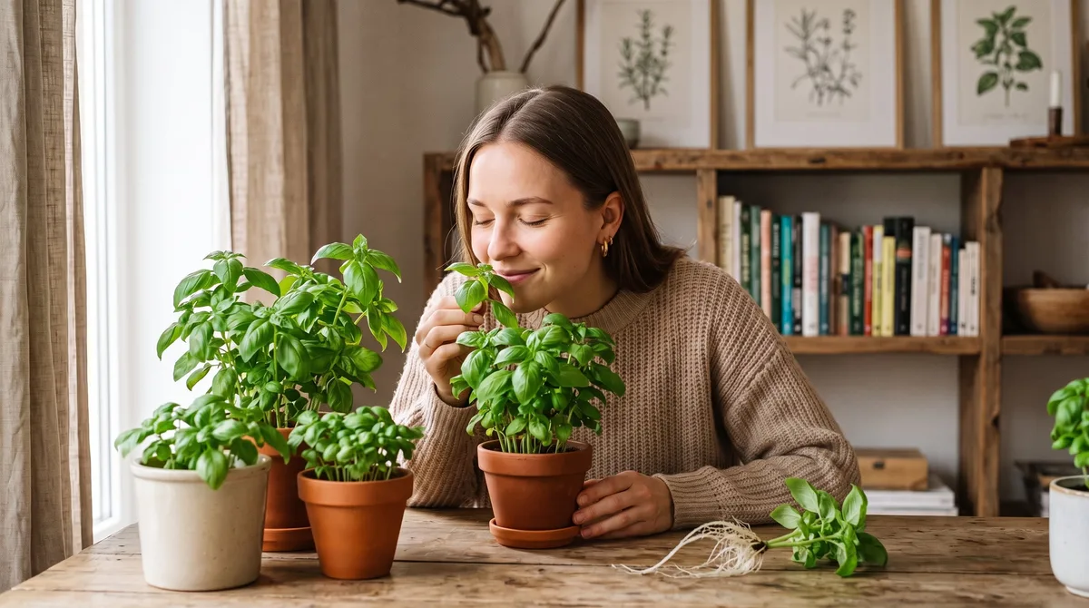 Cómo reproducir albahaca en casa: el truco para que eche raíces en pocos días