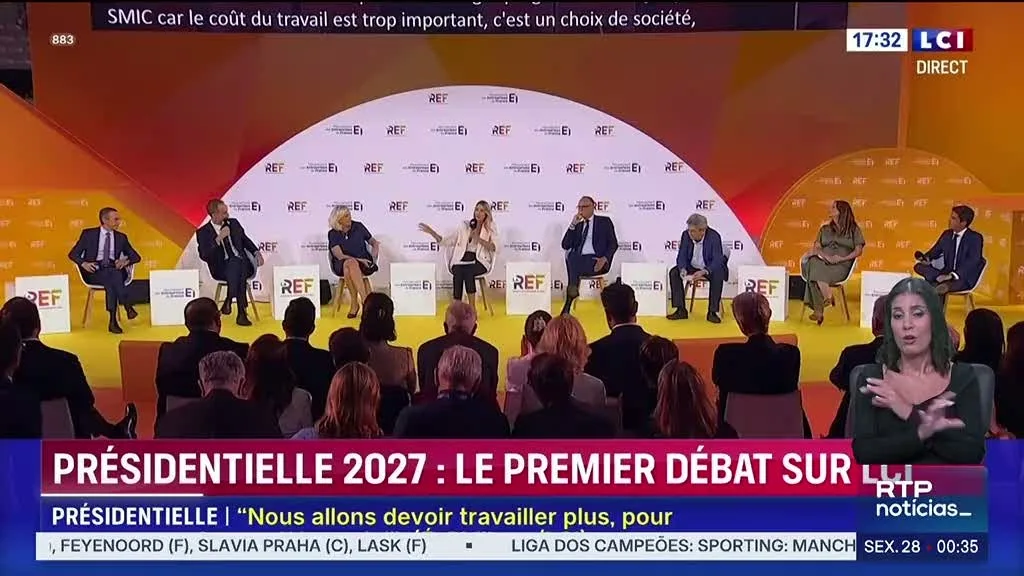 Presidenciais França. Sondagens preveem duelo entre Le Pen e Mélenchon