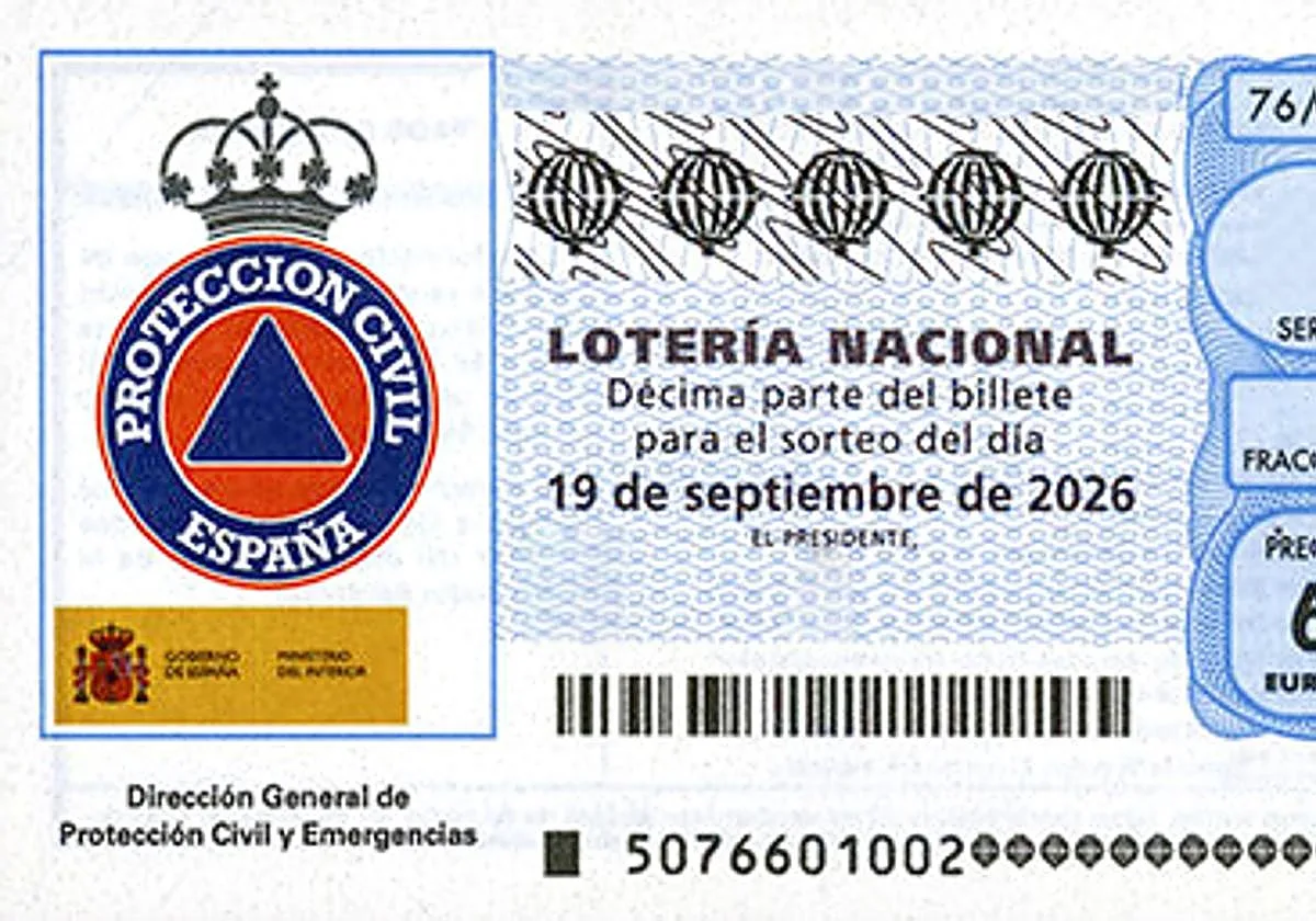 Lotería Nacional hoy, en directo: resultados, números, décimo ganador y premios del sorteo del sábado 19 de septiembre