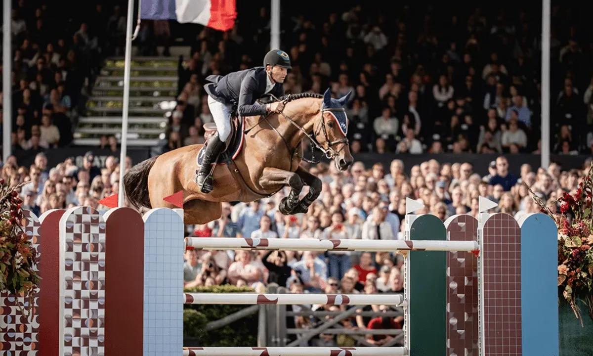Eduardo Menezes é vice-campeão em prova do Internacional 5* de Bruxelas