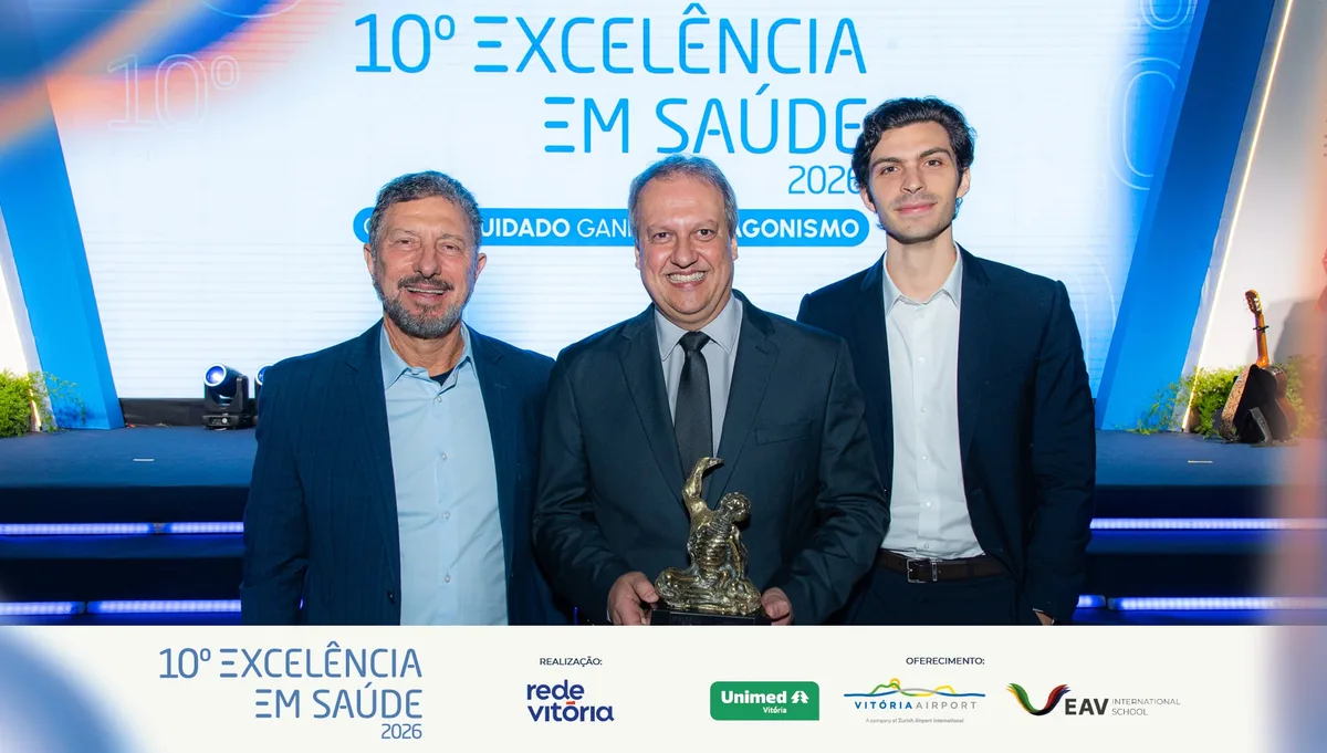 Excelência em Saúde 2026 celebra referências do setor no ES; veja como foi o evento