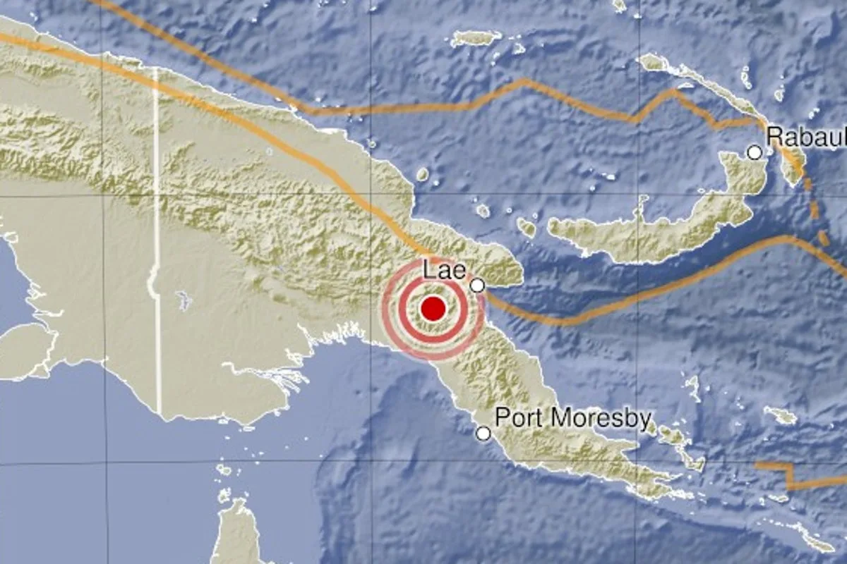 Powerful earthquake hits Papua New Guinea