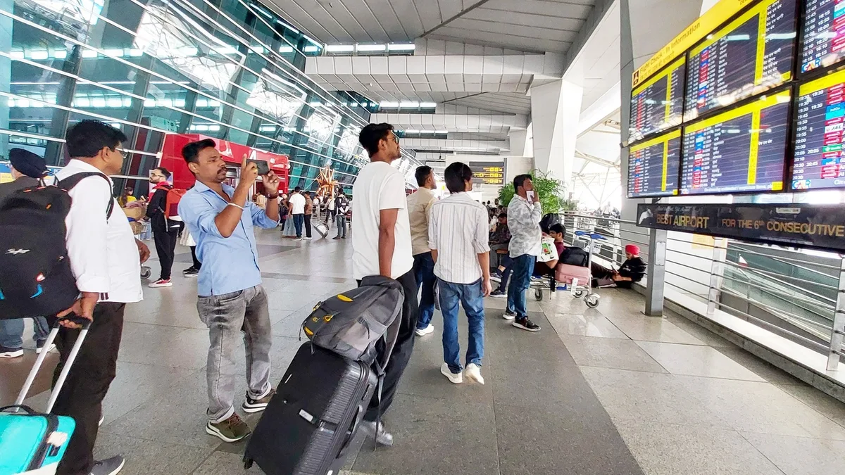 15 flights diverted from Delhi airport as city hit by heavy rain, thunderstorm