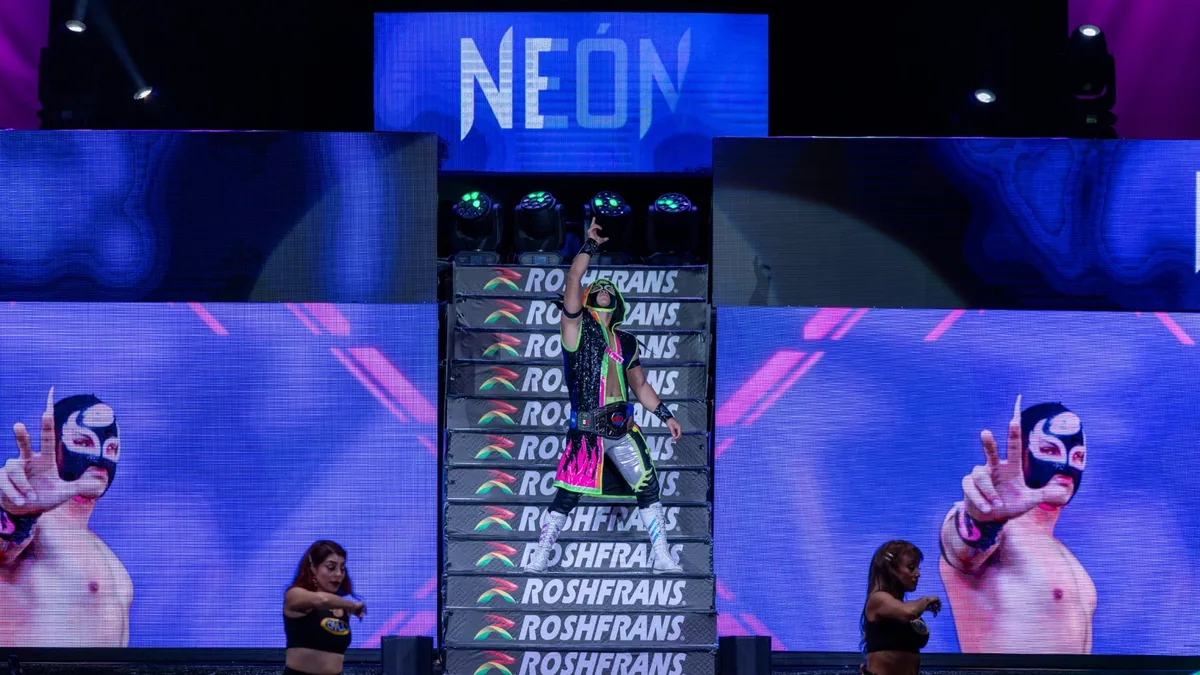 Titán y Neón se roban la noche en la Arena México tras vencer de manera espectacular a Volador Jr. y Villano III Jr. rumbo al 93 Aniversario del CMLL