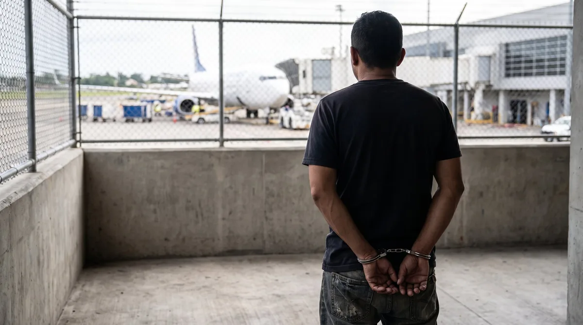 Alerta migratoria: arrestaron a un salvadoreño reclamado por homicidio tras ser deportado de EE.UU.