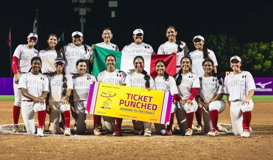 México avanza a la segunda fase del Campeonato Mundial de Softbol y sueña con Juegos Olímpicos