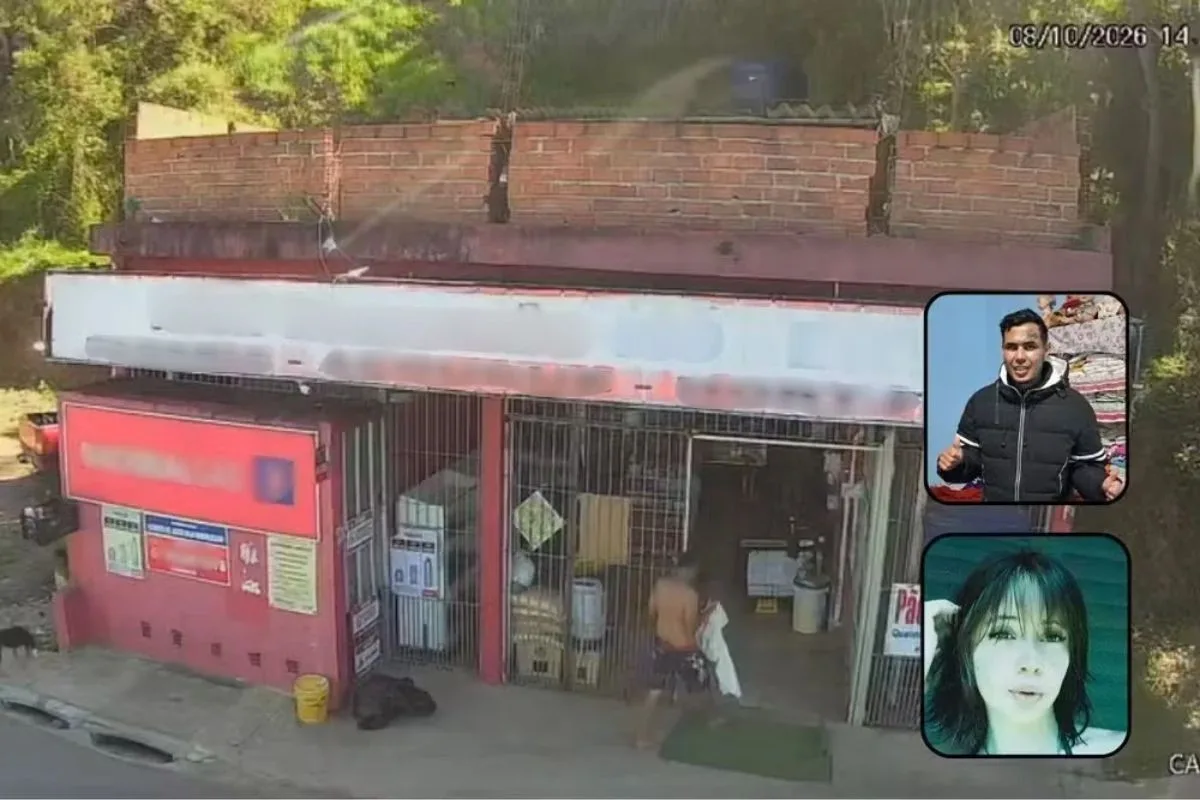 Suspeito de matar adolescente a facadas vai a mercado avisar sobre crime no interior de SP; VÍDEO