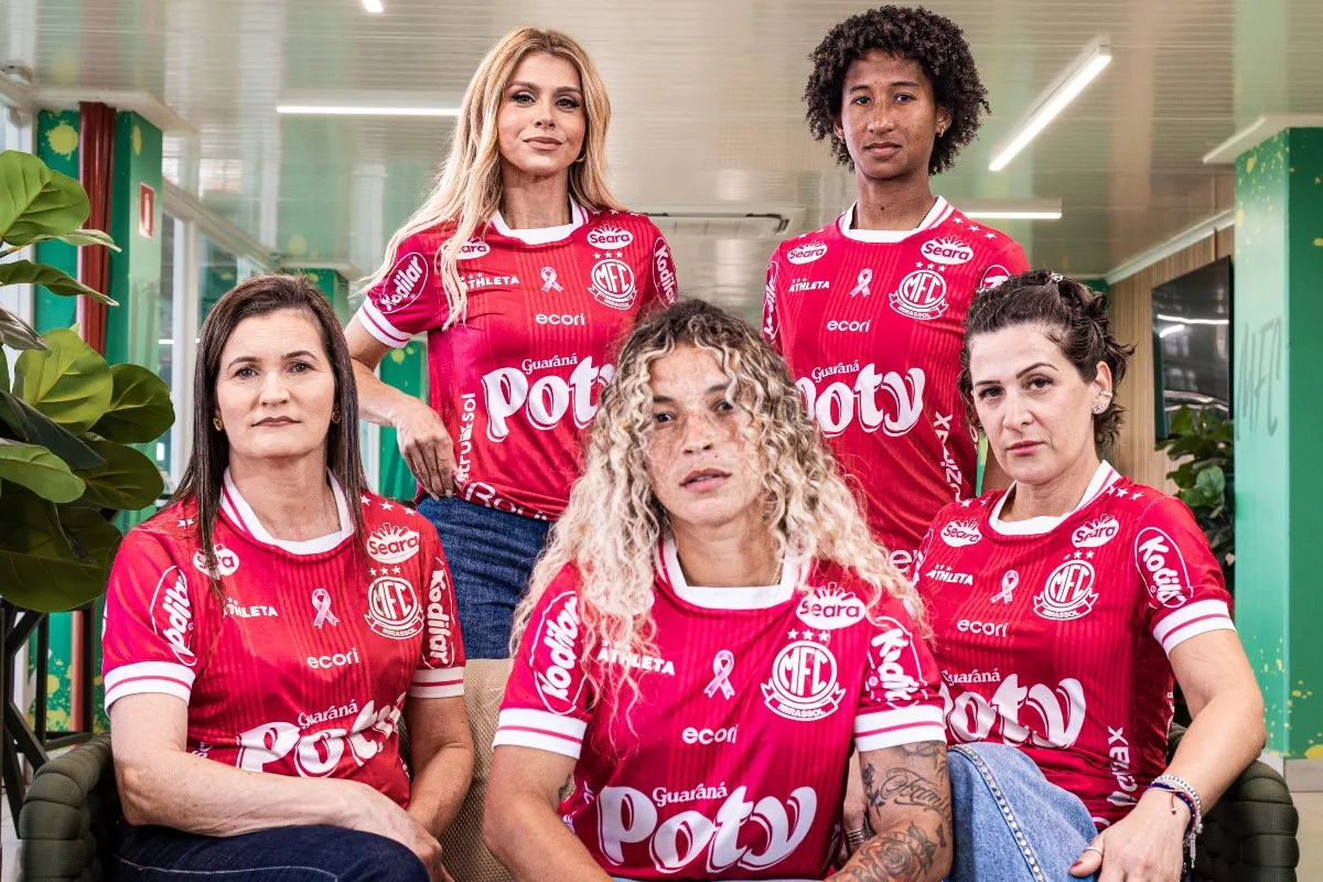 Mirassol lança camisa inédita em apoio ao Outubro Rosa; veja fotos