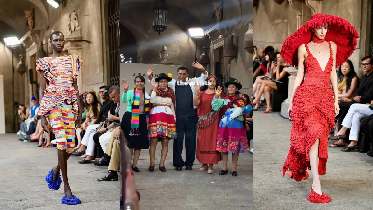 Jorge Luis Salinas recibe elogios en el Milan Fashion Week: influencers y críticos de moda se rinden ante sus diseños