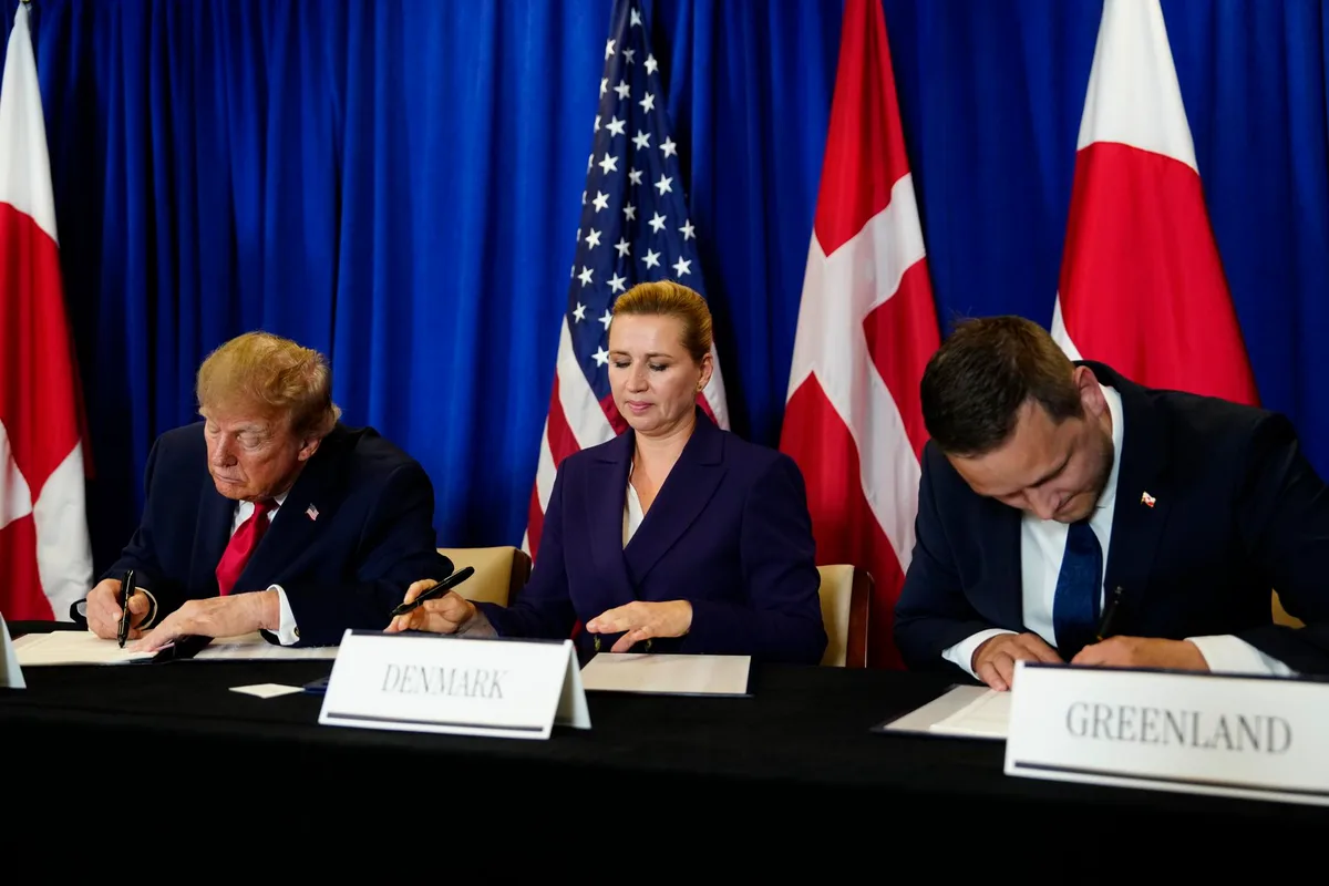 EEUU, Dinamarca y Groenlandia firman en la ONU el acuerdo de seguridad