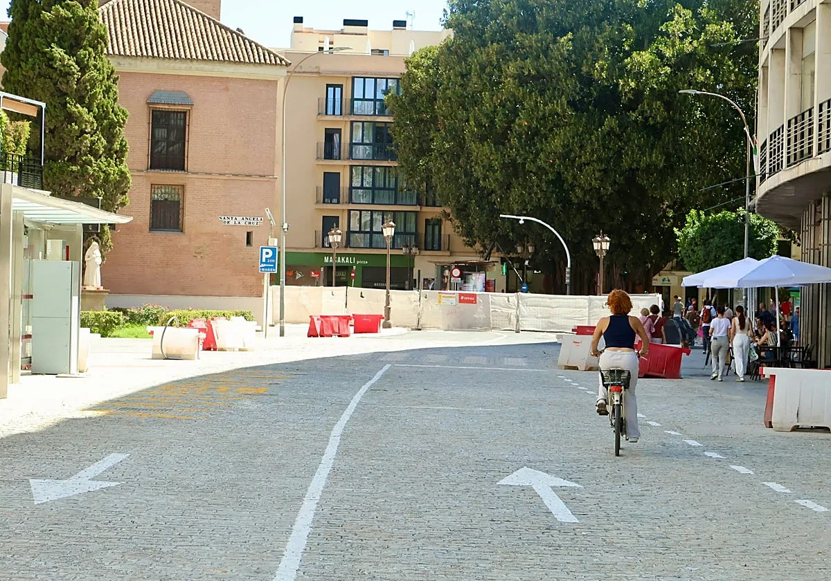Así luce la calle Imagen tras las obras de reurbanización