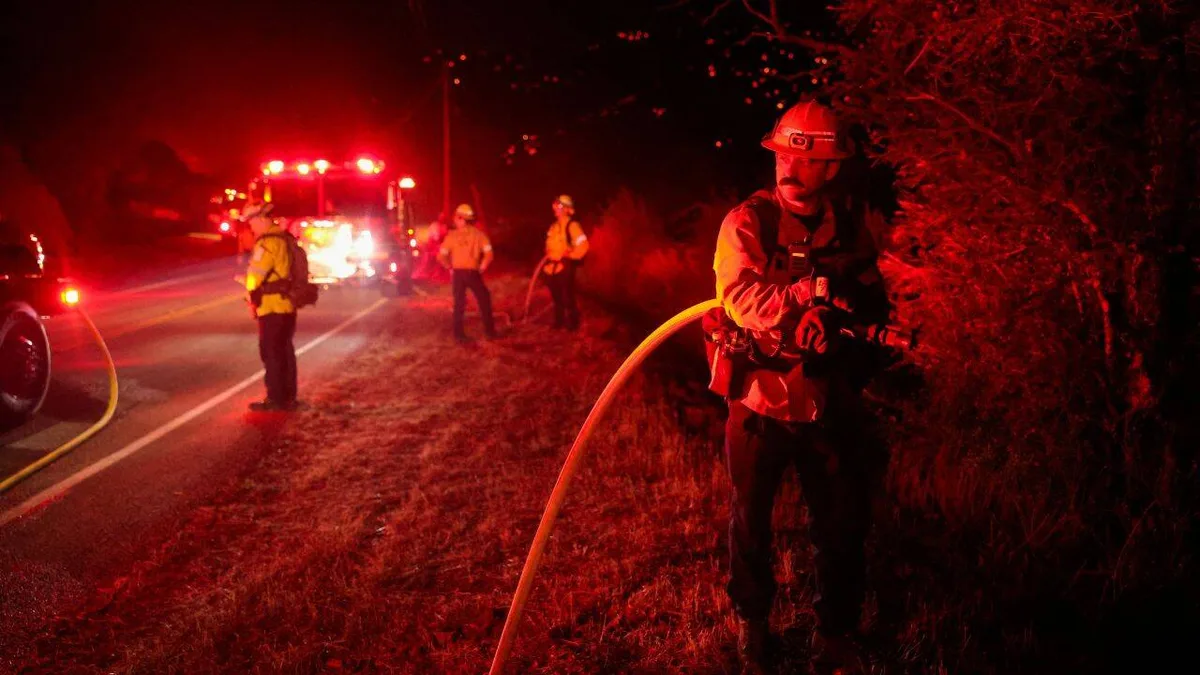 California wildfires spread amid strong winds; over 150,000 customers without power